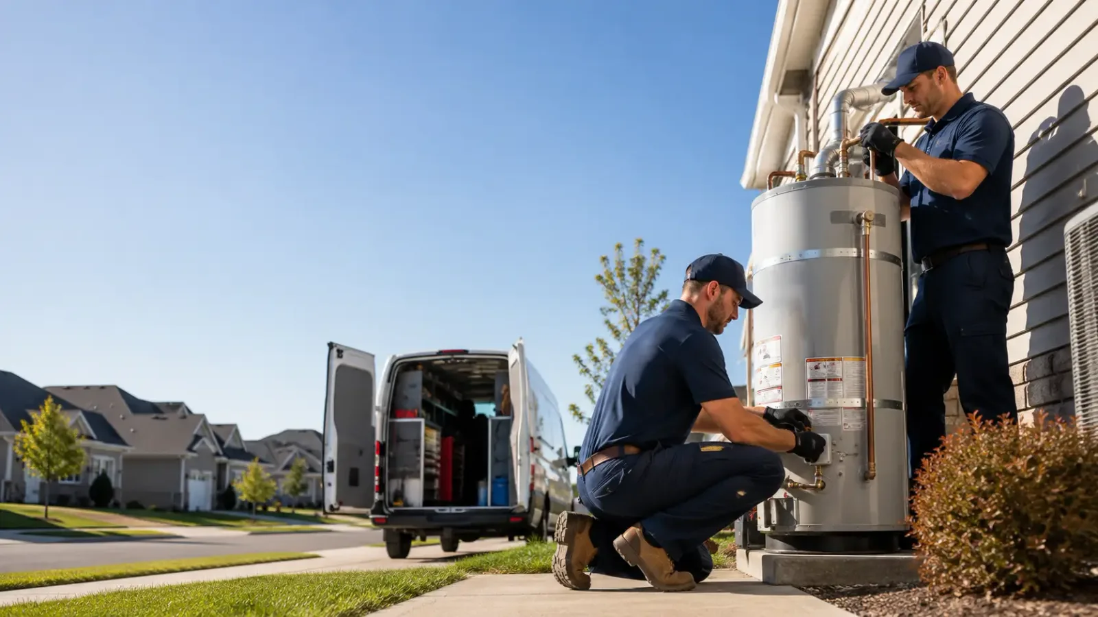 Water Heater Installation in Stockdale, TX
